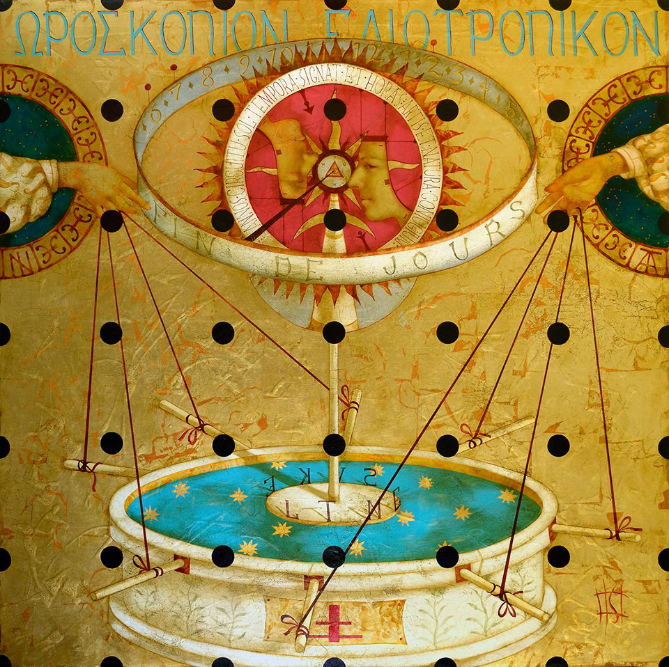 Солнечные часы Афанасия Кирхера, 150x150, 2015 
