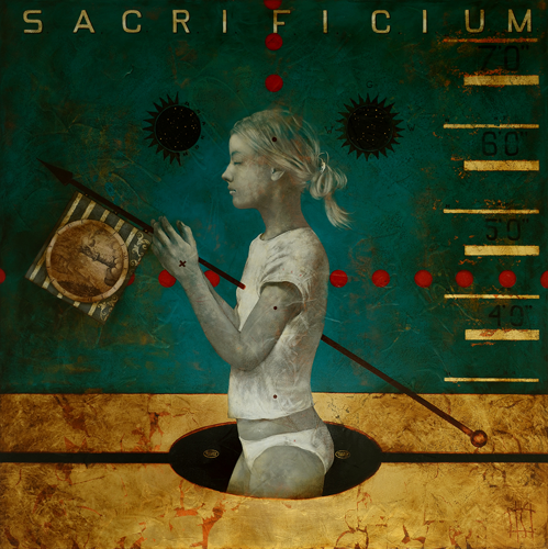 Sacrificium, 130x130, 2016